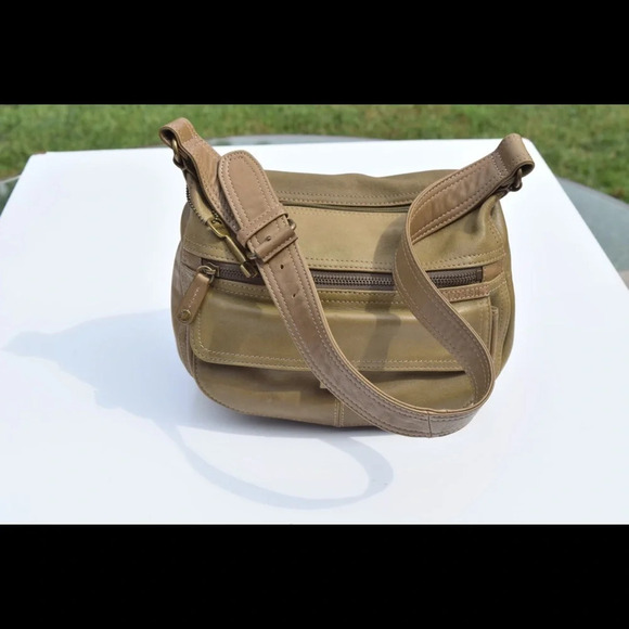 Fossil leather shoulder bag - Picture 7 of 8